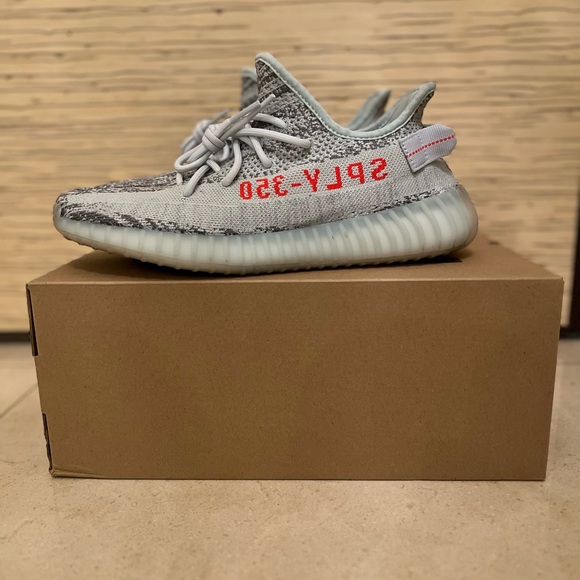 Yeezy Adidas Boost 350 V2 Blue Tint - Picture 3 of 5
